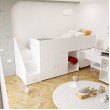 Longwall  Space saver single bed with Cupboards & Drawers